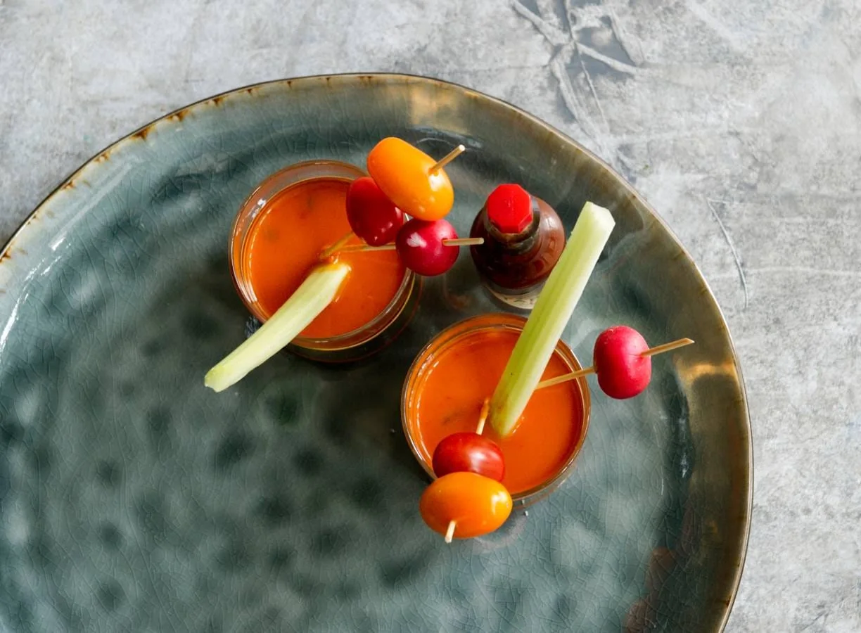 Bloody mary gazpacho