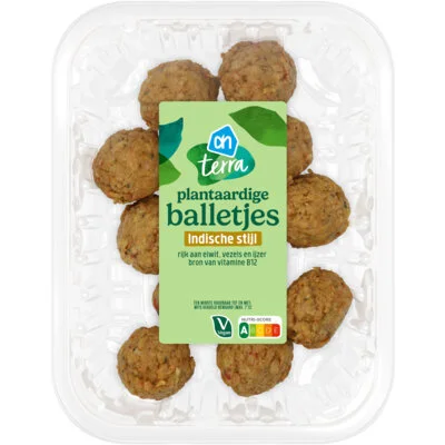 AH Terra Plantaardige balletjes Indische stijl