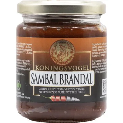 Koningsvogel Sambal Brandal 280 g