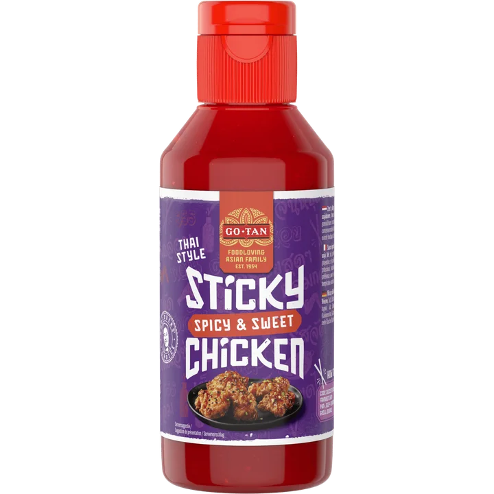 Go-Tan Sticky Chicken Spicy Sweet 220ml