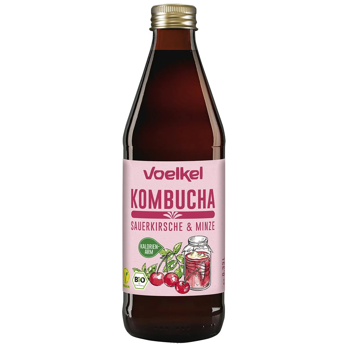 Kombucha cherry mint