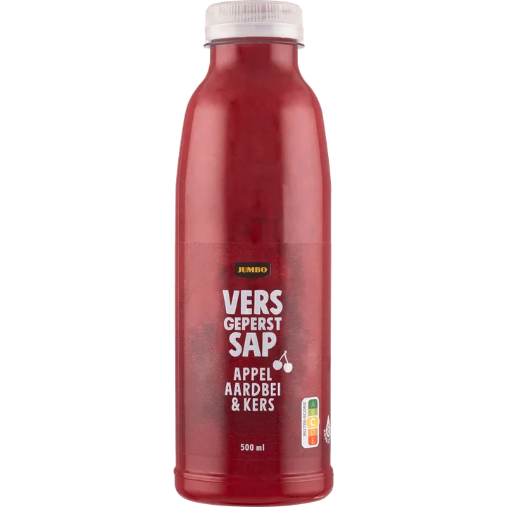 Jumbo Vers Sap Appel, Aardbei & Kers 500ML