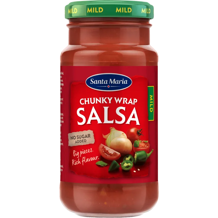 Santa Maria Chunky Wrap Salsa Mild 230 g