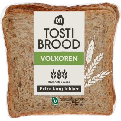 AH Extra lang lekker tostibrood volkoren