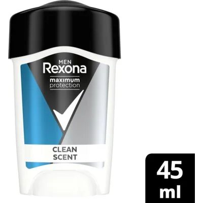 Rexona Men Maximum Protection Anti-Transpirant Crème Stick Clean Scent 45 ml