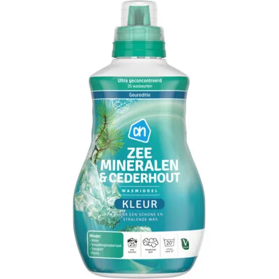 AH Wasmiddel kleur zeemineralen & cederhout