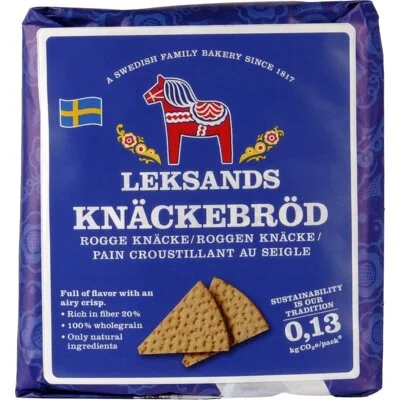 Leksands Zweeds Rogge Knäckebröd Original 200g