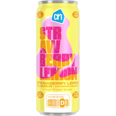 AH Soda strawberry lemon flavour