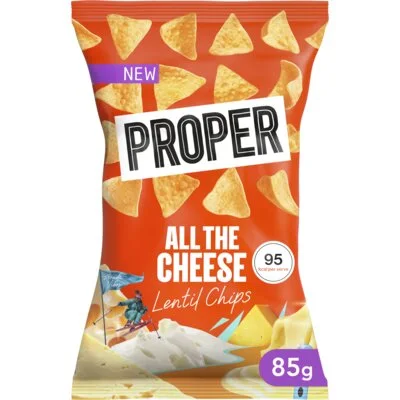 Proper All the cheese lentil chips