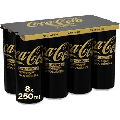 Coca-Cola Zero sugar zero caffeïne 8-pack