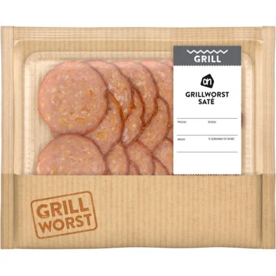 AH Grillworst saté