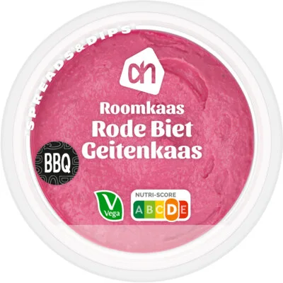 AH Roomkaas rode biet geitenkaas