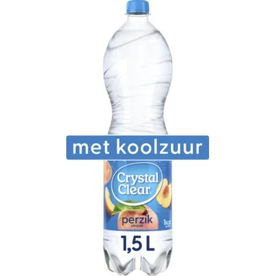 Crystal Clear Sparkling peach