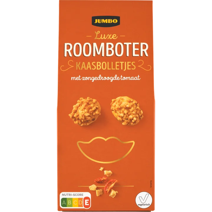 Jumbo Luxe Roomboter Kaasbolletjes met Zongedroogde Tomaat 75 g