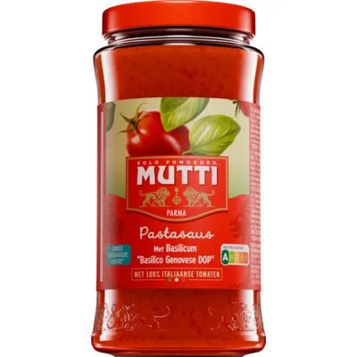 Mutti Pastasaus Basilico 400g