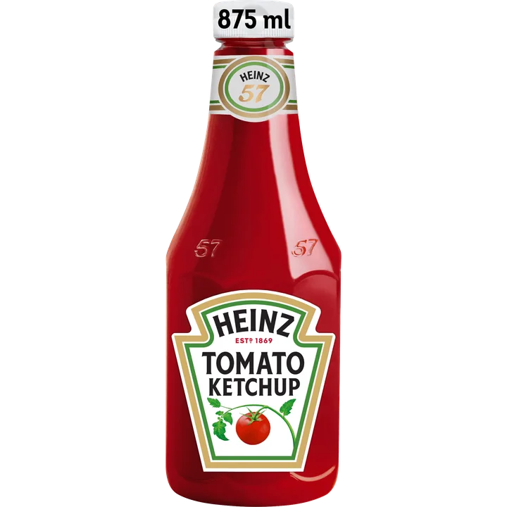 Heinz Tomaten Ketchup Knijpfles 875 ml