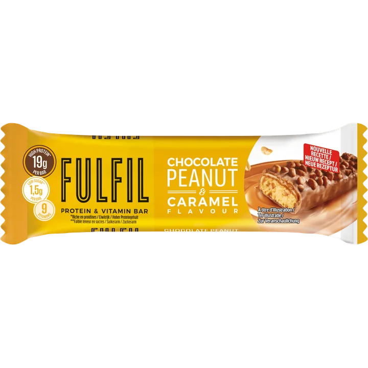 FULFIL Peanut & Caramel Proteïnebar 55 gr