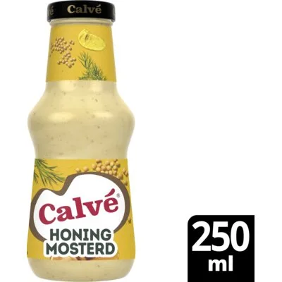 Calvé Saus Honing Mosterd 250 ml
