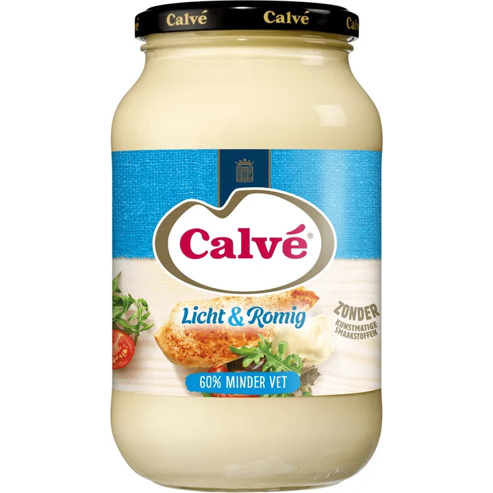 Calvé Mayonaise Pot Licht & Romig 650 ml