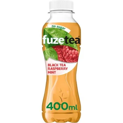 Fuze Tea Black ice tea raspberry mint no sugar