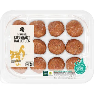 AH Scharrel kipgehaktballetjes