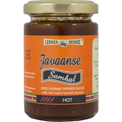 Lekker Bekkie Javaanse sambal