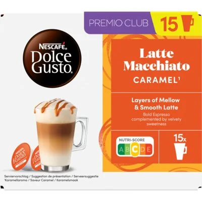 Nescafé Dolce Gusto Latte macchiatio caramel capsules
