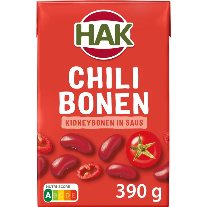 HAK Chilibonen 380g