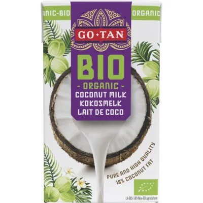 Go-Tan Biologische Kokosmelk 250ml