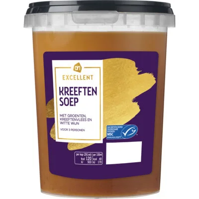 AH Excellent Kreeftensoep bel