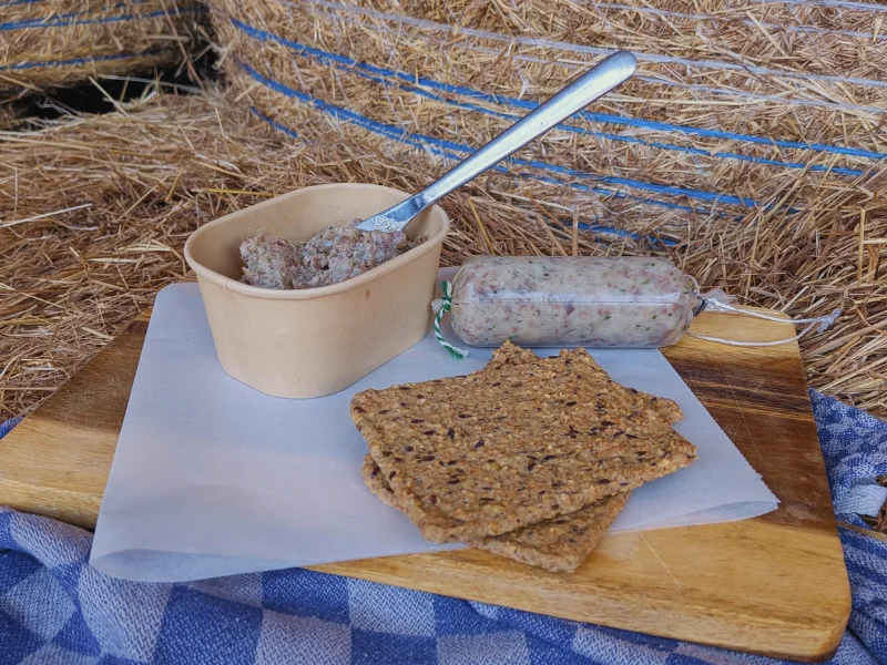 Boeren in het Bos Rillette Venkel van Wilde bosvarkens