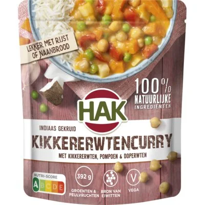 Hak Kikkererwtencurry