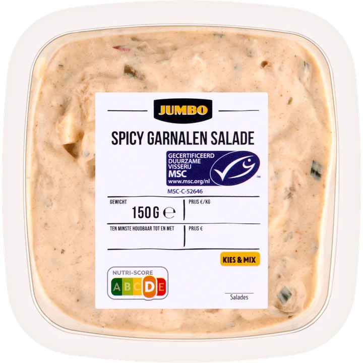 Jumbo Spicy Garnalen Salade 150 g