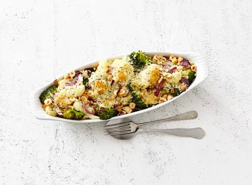 Bloemkool- en broccoliroosjes