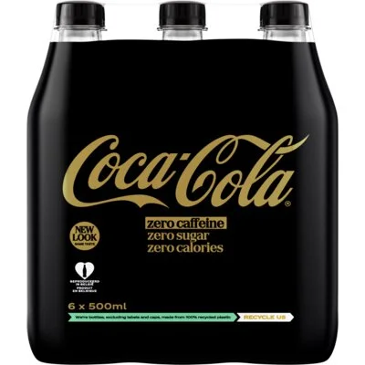Coca-Cola zero caff free 6x0.5L BEL