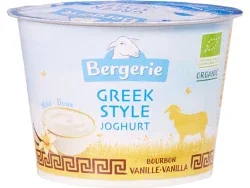 Griekse stijl Schapenyoghurt met vanille