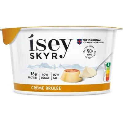 Isey Skyr crème brûlée