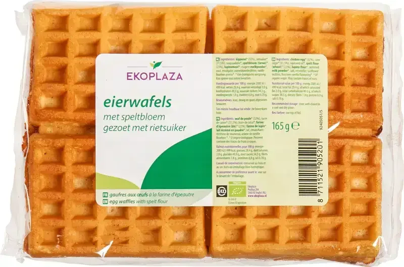 Eierwafels spelt