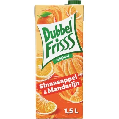 DubbelFrisss Sinaasappel & mandarijn