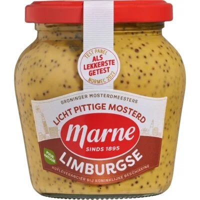 Marne Limburgse Licht Pittige Mosterd 235 g