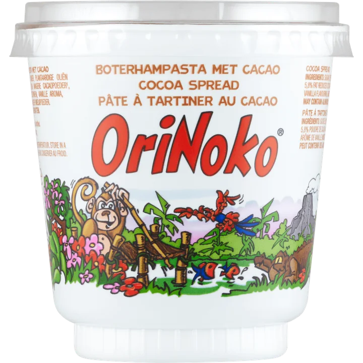 Orinoko Boterhampasta met Cacao 350 g