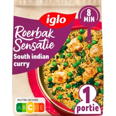 Iglo Roerbak sensatie south Indian curry