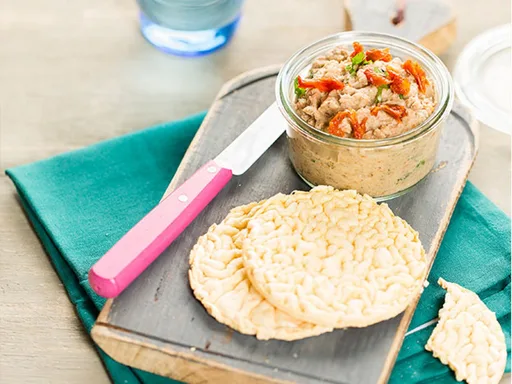 Bloemkool-champignonspread