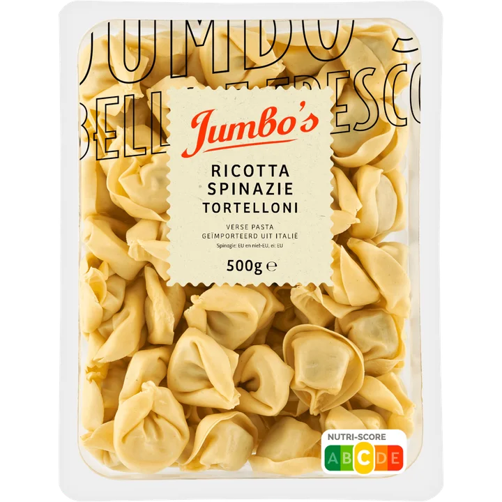 Jumbo's Verse Pasta Tortelloni Ricotta Spinazie 500 g