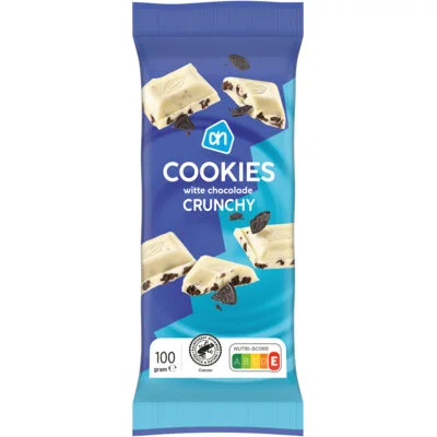 AH Cookies wittechocolade