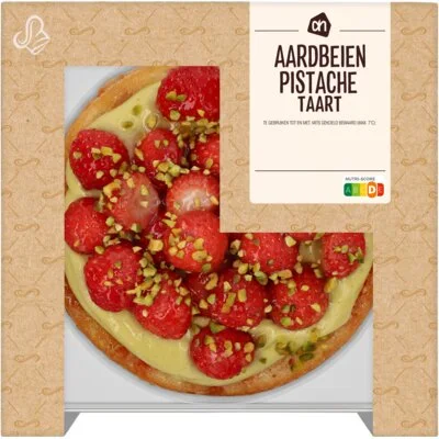 AH Aardbeien pistachetaart