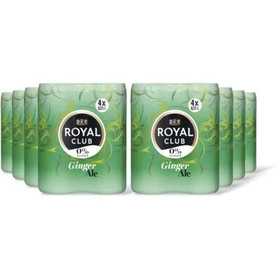Royal Club Ginger ale 0% 32-pack