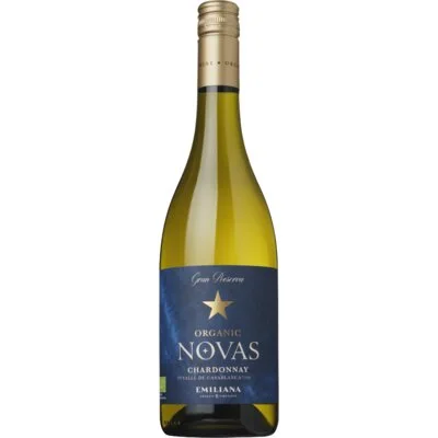 Novas Chardonnay gran reserva organic wine
