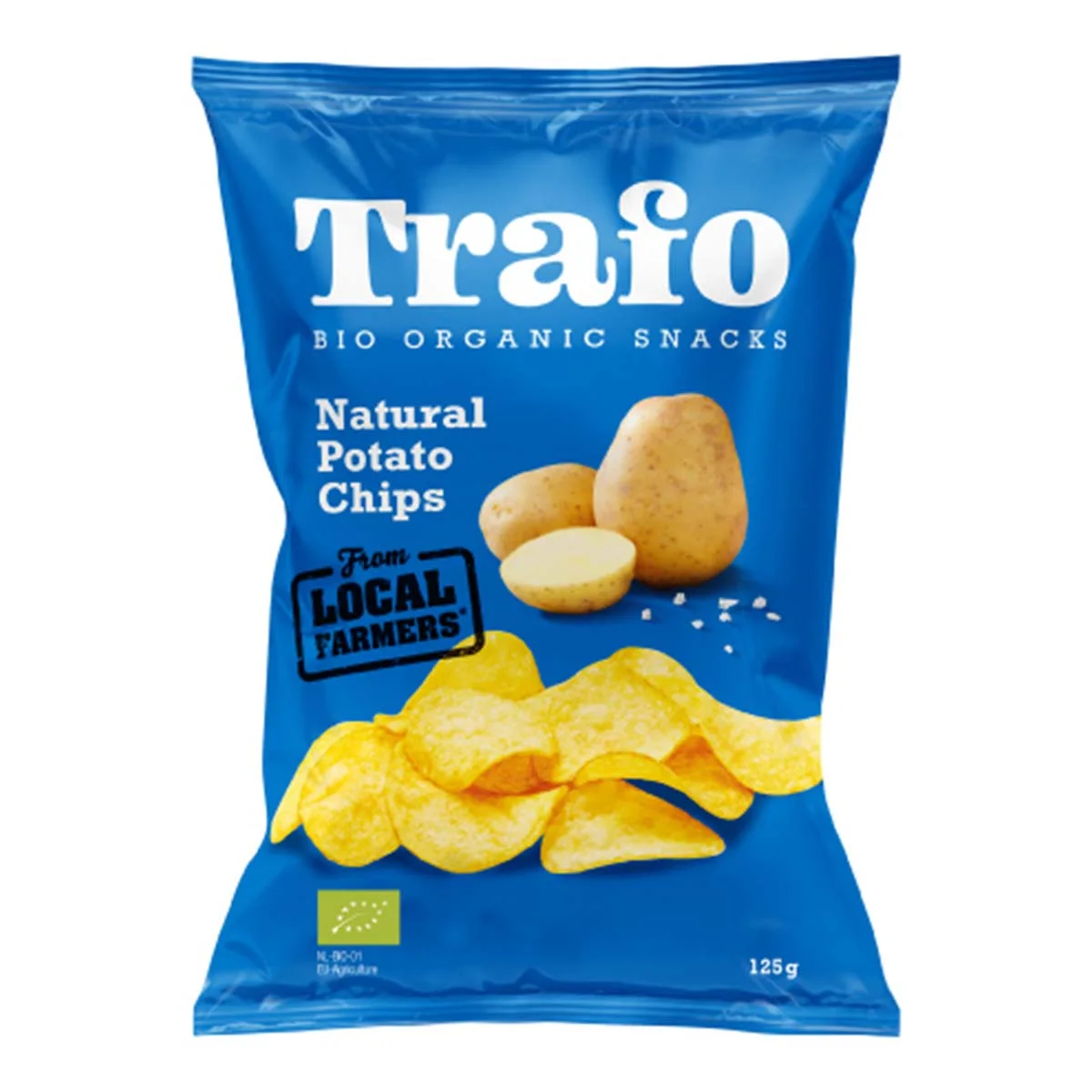 Chips naturel gezouten
