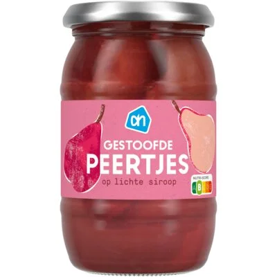 AH Gestoofde peertjes op lichte siroop